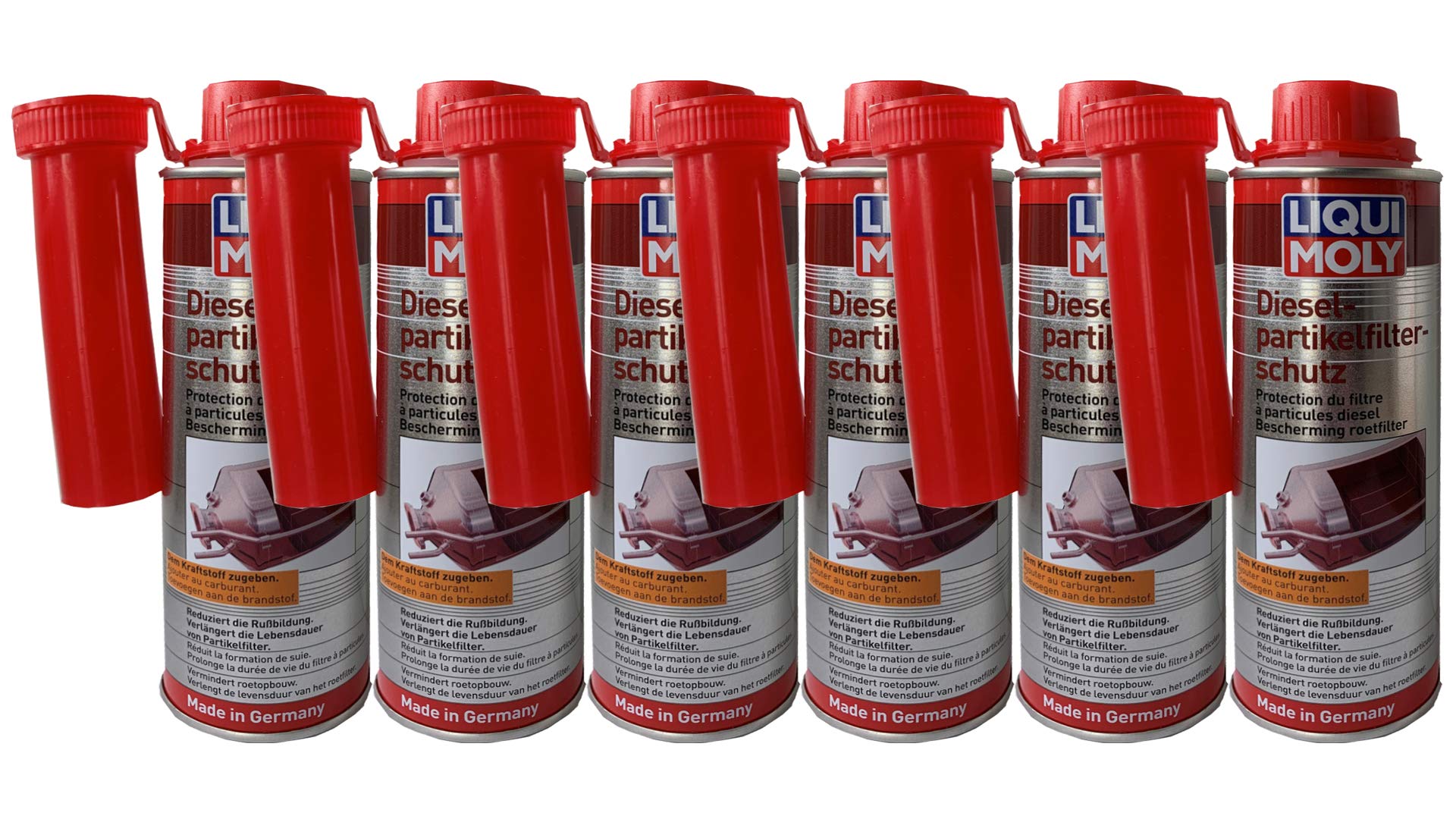 6x LIQUI MOLY 5148 Diesel Partikelfilter Schutz DPF Additiv 250ml