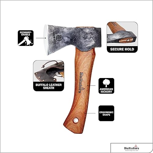Miniatura 4 de Hultafors AV08417600 Axe Auger Fan Mini Hacha Escalada al aire libre