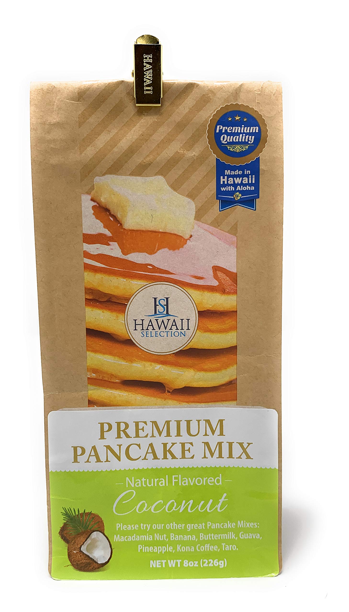 Hawaii SelectionPremium Coconut Pancake Mix, 8 OZ