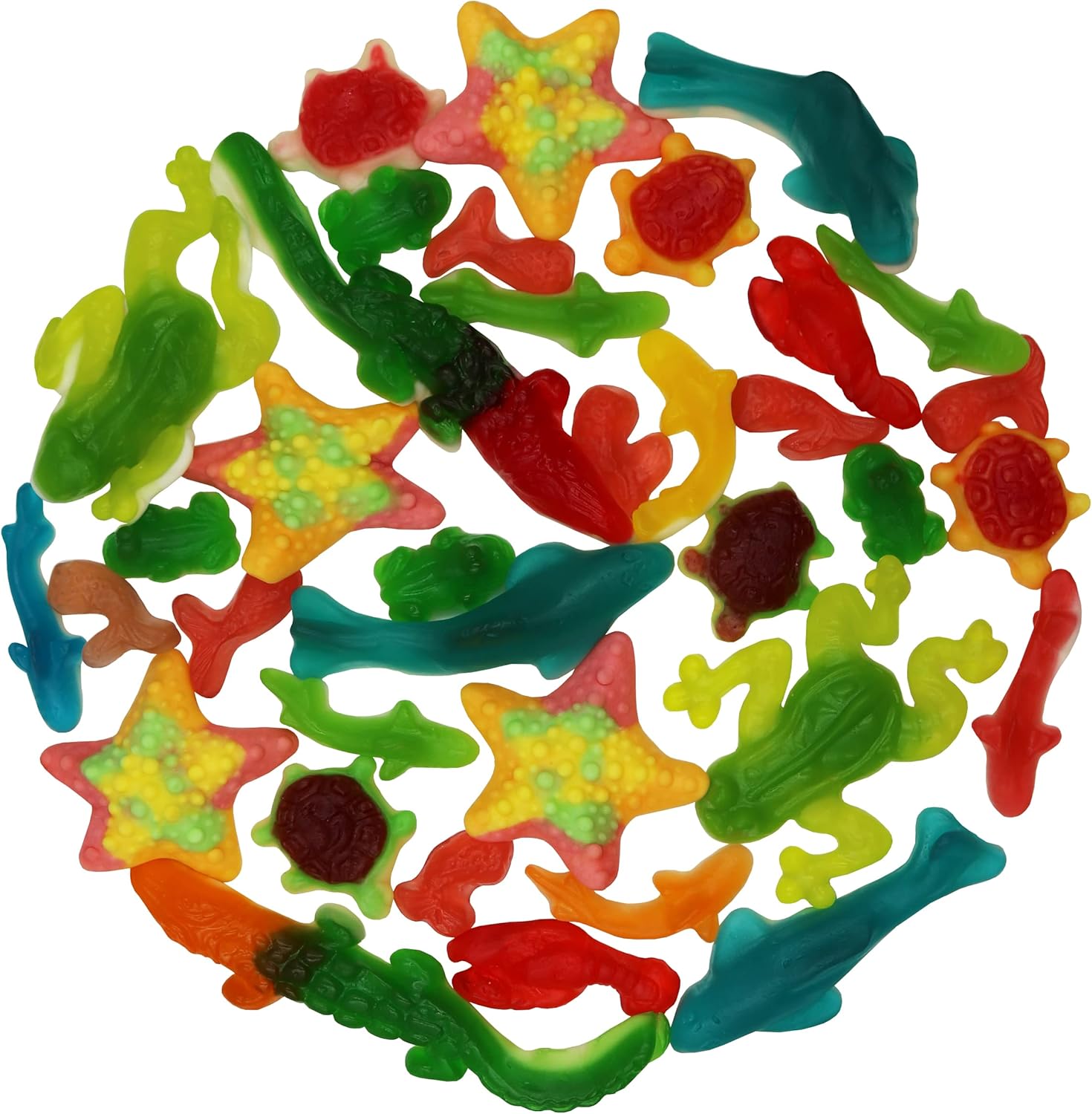 FirstChoiceCandy Sea Creatures Party Fun Gummy, Sea Collection Gummy (5 Pound)
