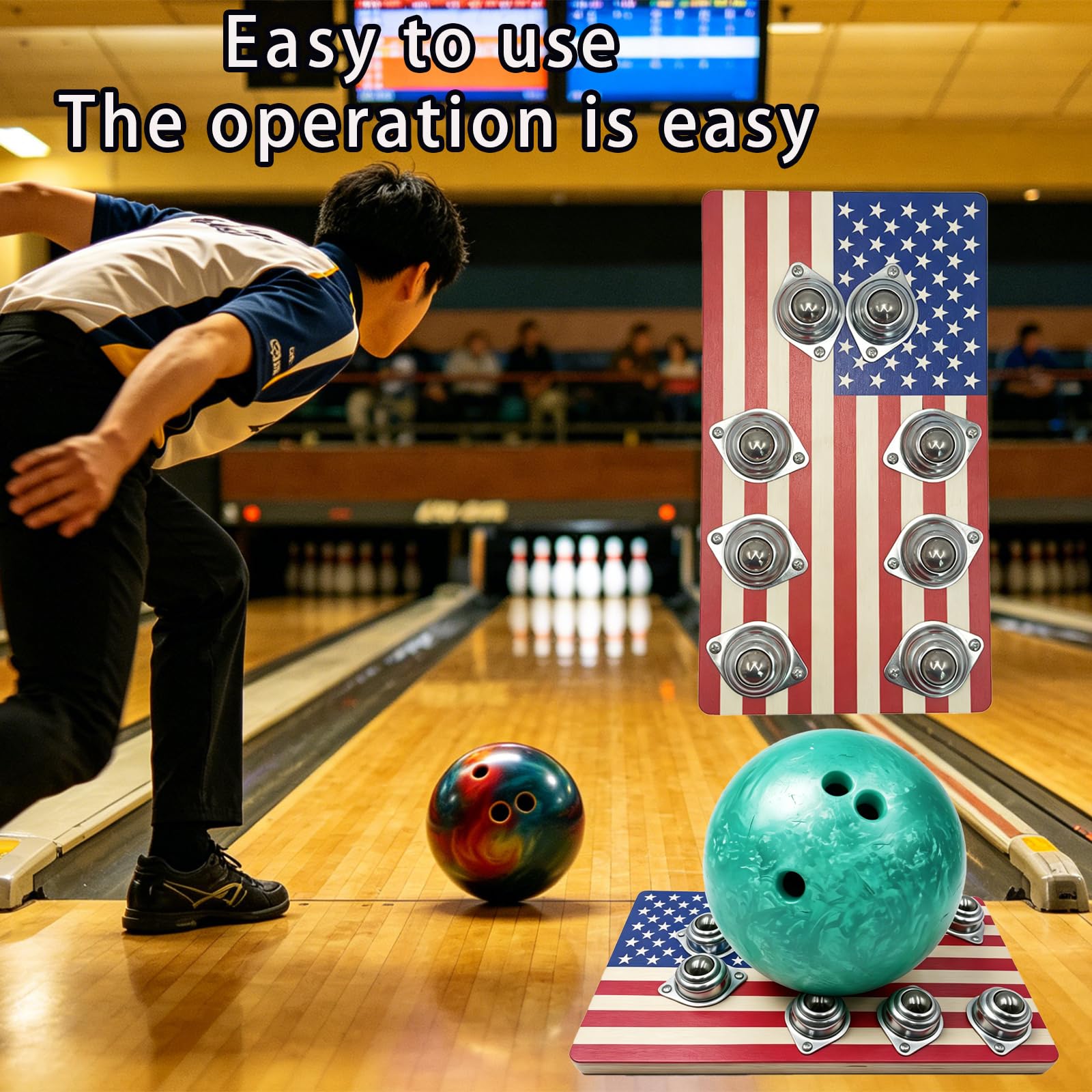 VioraWhite - Palla da bowling con movimento