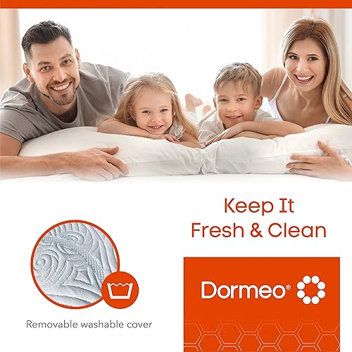 Miniatura 8 de Dormeo True Evolution Almohada de cama – Almohada de enfriamiento plana de perfil bajo con tecnología transpirable, para personas que duermen boca