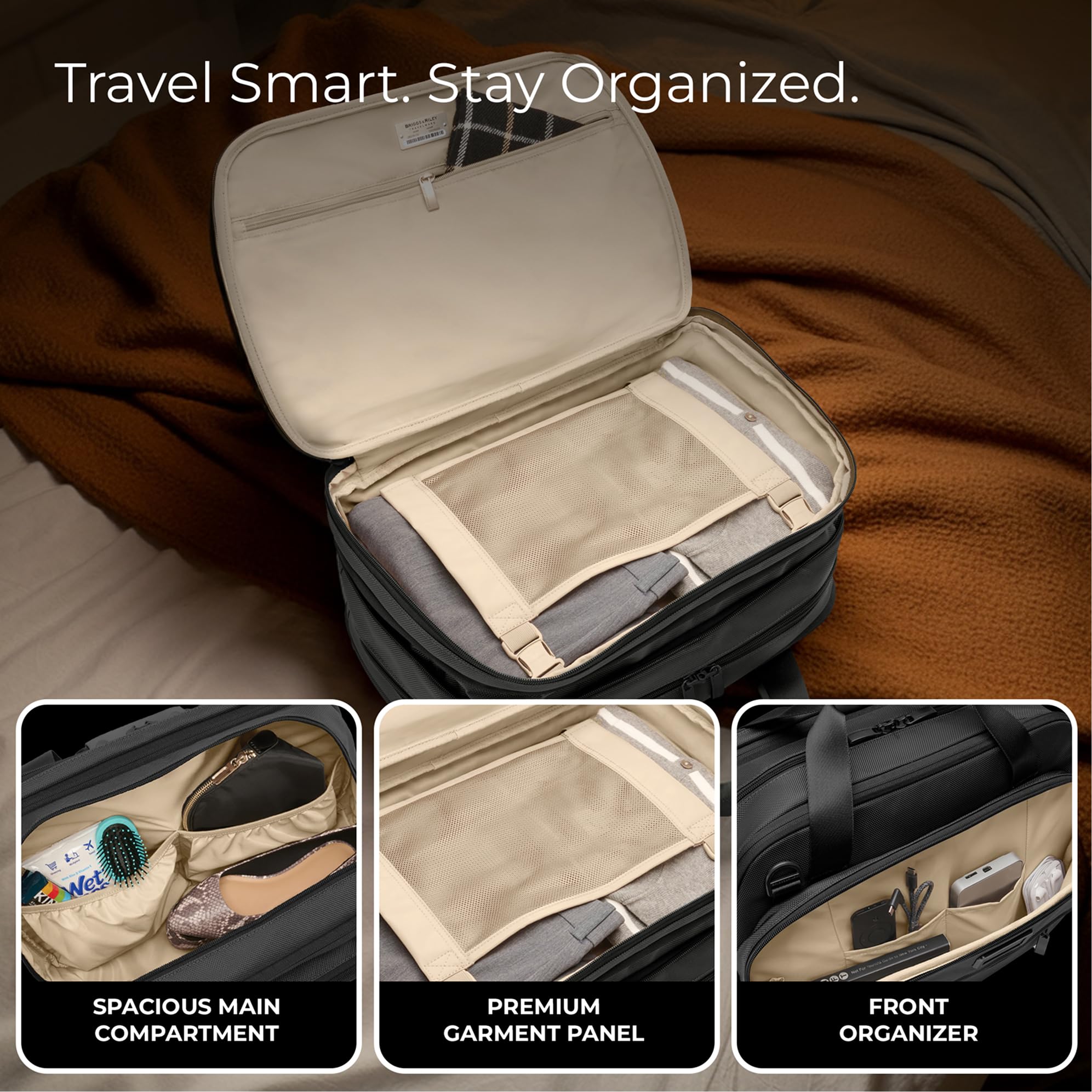 Briggs & Riley Travelware Unisex Baseline Erweiterbare Kabinentasche