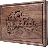 Personalized Cutting Board, Custom Mother's Day, Wood Engraved Charcuterie, for Parents and Grandmas, Gift For Mom, Grandma, Aunt, Nana, Mom's Kitchen #112 (Mom 035)