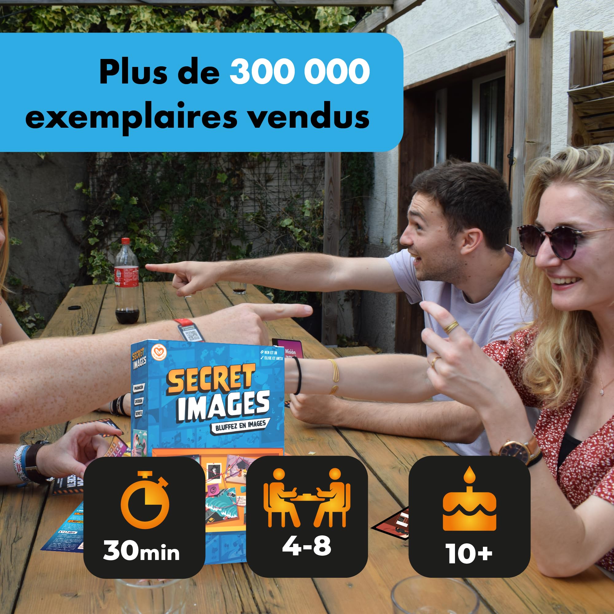 ATM Gaming Secret Images Board Game, Board Game, Board Game, The Bluff Game with Family and Friends, Card Game from 8 Years - Image 3