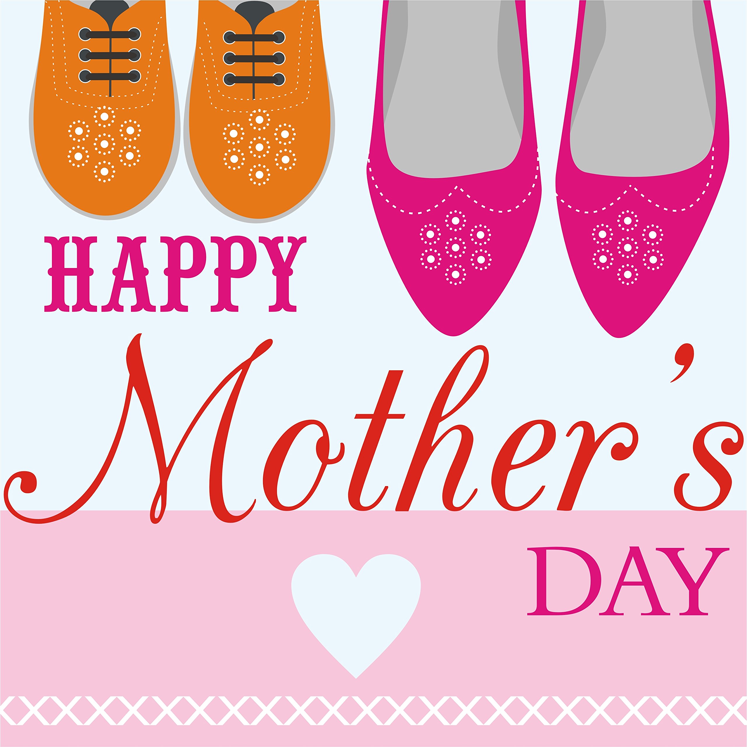 Claire Giles Greeting Cards, Happy Mother's Day Card, Shoes Design Mothering Sunday Greeting Card