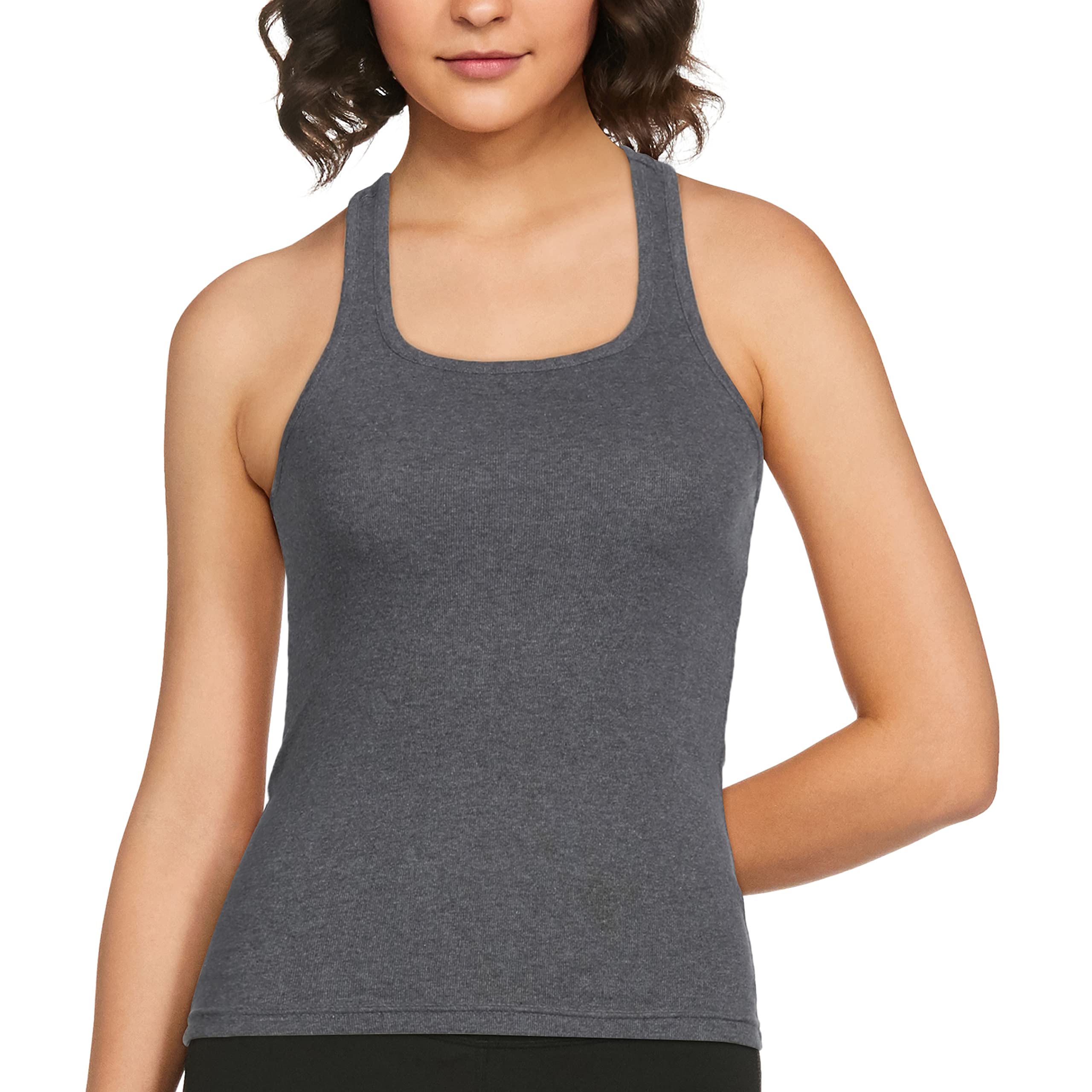 van heusen Women Anti Bacterial Racerback Tank Top - 100% Super Combed Cotton - Colour Fresh, Moisture Wicking-picture-11
