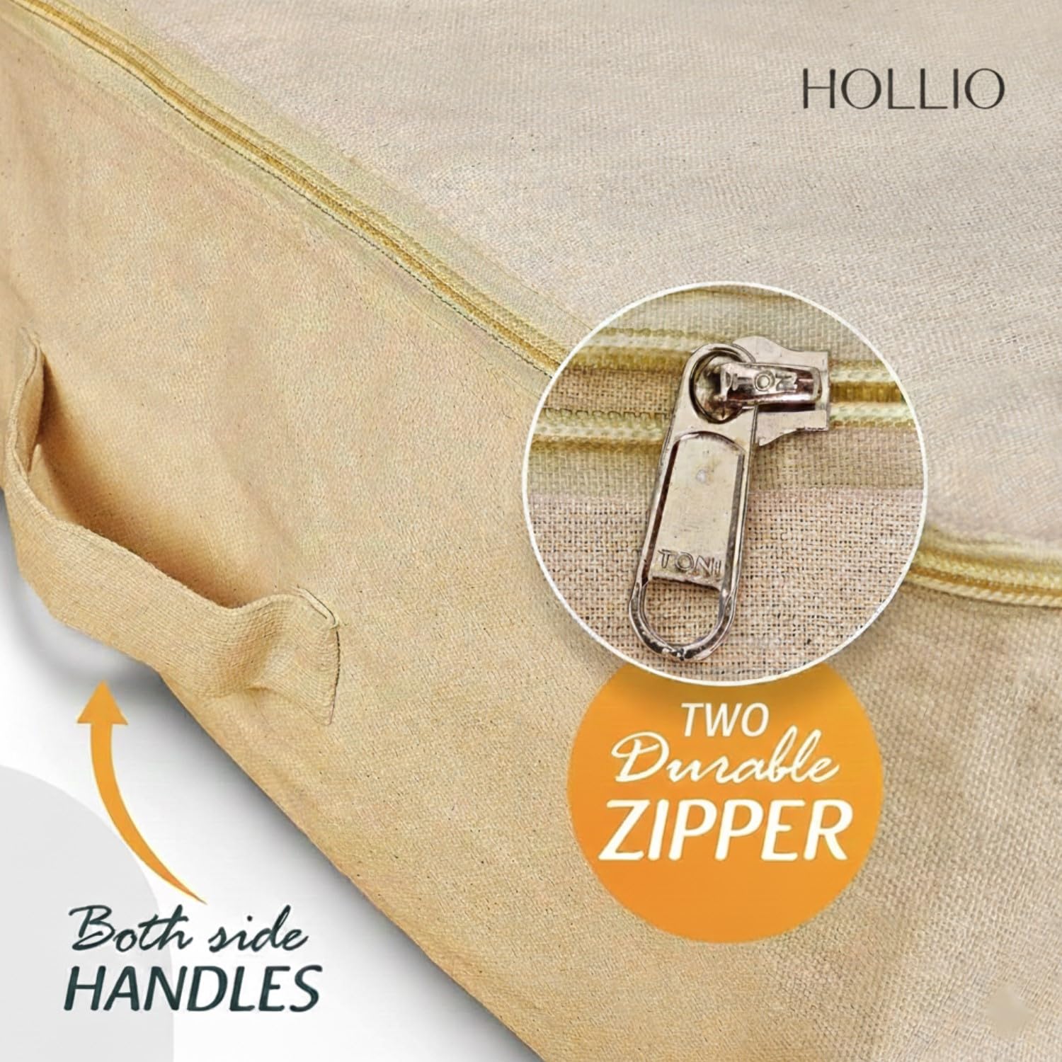 Bolsas de lona de algodón para almacenamiento de ropa, fundas de sari para almacenamiento, fundas de sari con cremallera para diseño de almacenamiento para vestidos de mujer, saris, lehengas