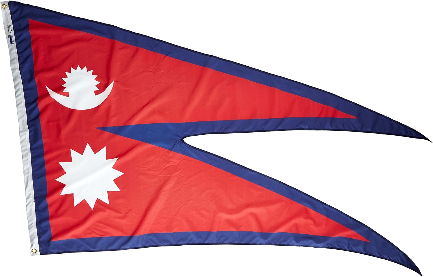 Annin Flagmakers Nepal Flag USA-Made to Official United Nations Design Specifications, 2 x 3 Feet (Model 195916)