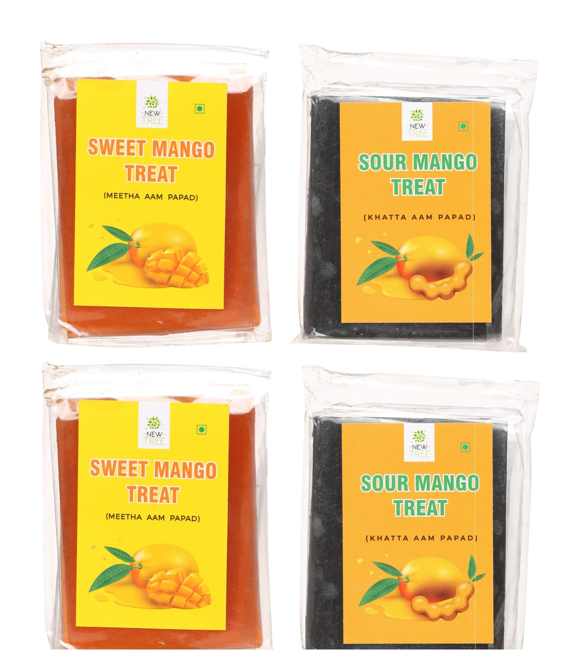 Combo Pack of Khatta & Meetha Aam Papad (Total Weight 420gms)||Aam papar aam papad Mango Slice