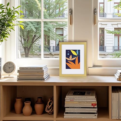 Vista 52 de Frametory, Los marcos de 16 x 20 pulgadas muestran imágenes de 11 x 14 pulgadas con paspartú o fotos de 16 x 20 pulgadas sin paspartú, vidrio Plata