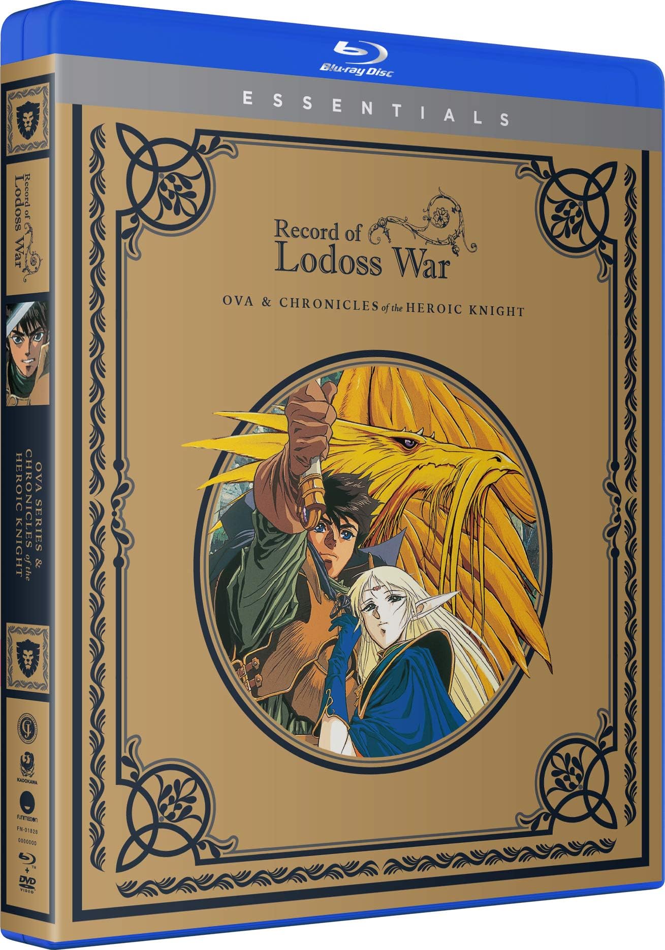 Record Lodoss War OVA Chronicles of HeroicKnight: The Complete Series [Blu-Ray]