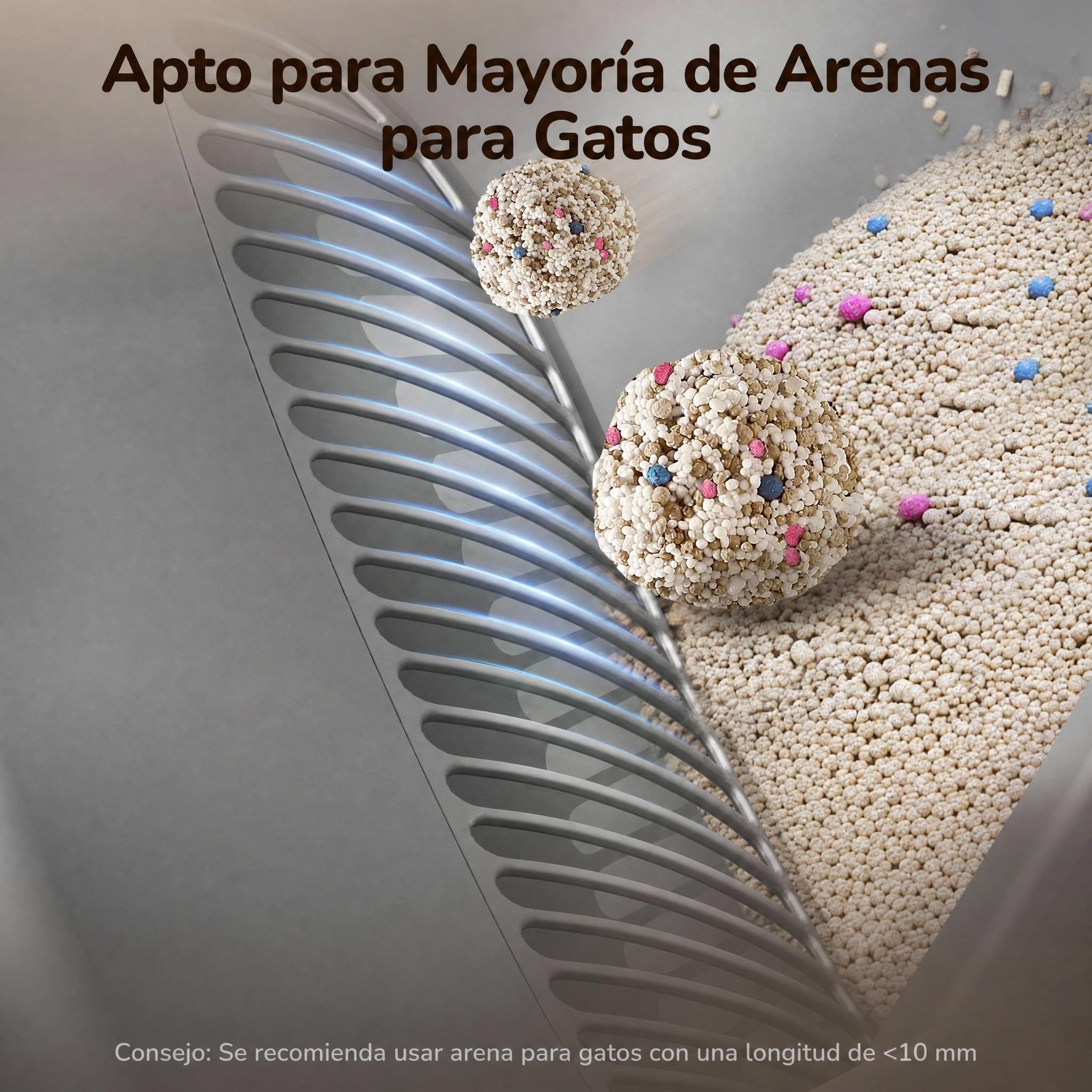 Arenero Gatos Autolimpiable, Seguridad Antipellizcos, Entrada Superior Abierto para Gatos Grandes y Múltiples, Control APP, Desodorización, Inodoro Inteligente para Gato Extra Grandes, Blanco