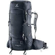 Deuter Aircontact Core 50+ 10L, Technical Backpacking Pack, Hydration Compatible for Hiking & Multi-Day Trekking - Black