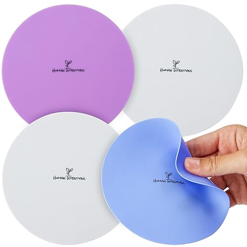 Human Intentions Jar Opener (4PK) - Rubber Jar Gripper for