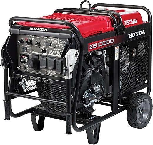 Honda 665570 EB10000 10000 Watt Portable Generator with Co-Minder