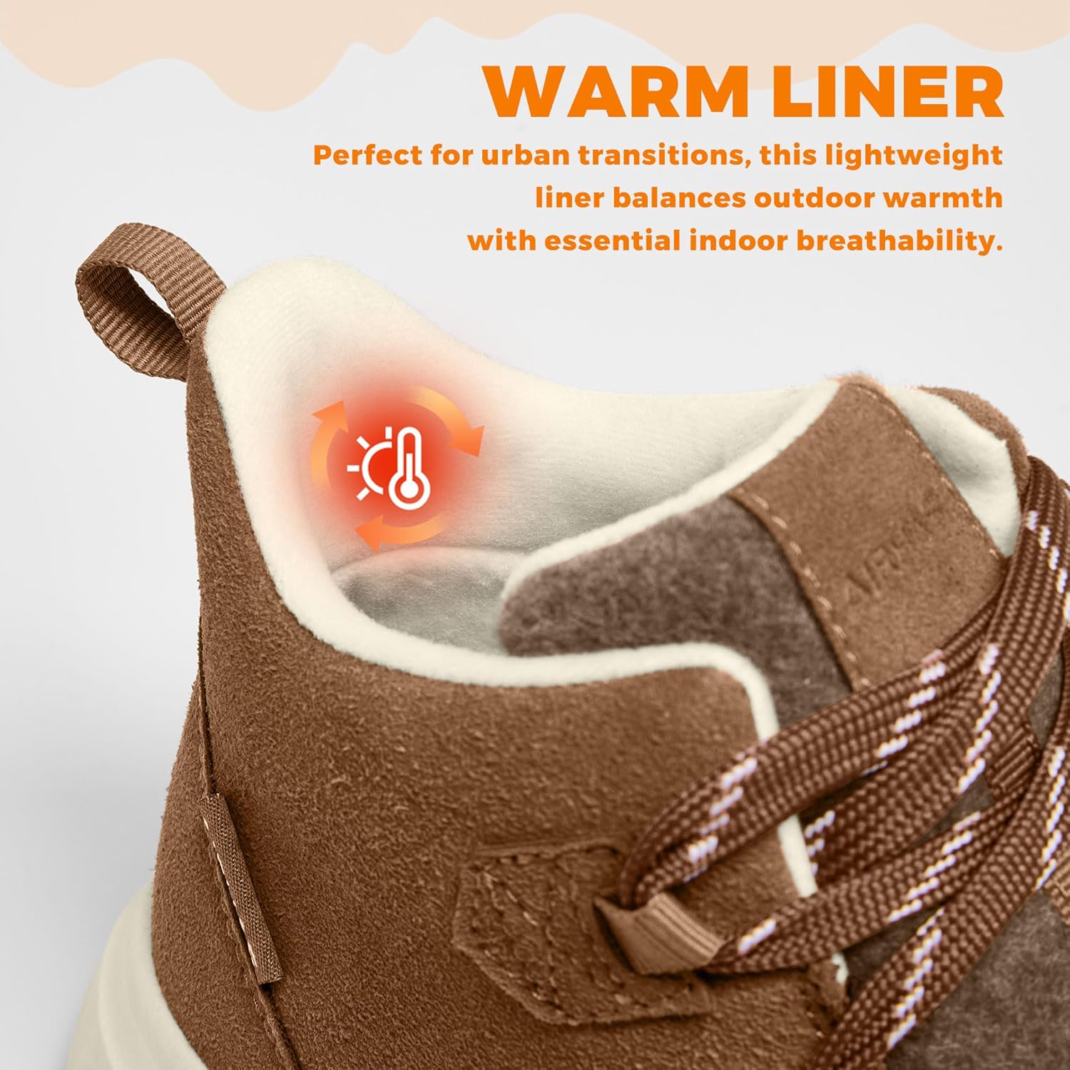 Women's Winter Warm Snow Boots for Women Comfortable Water-Resistant Womens Ankle Boots Fashion Booties(taffy,8.0) - Image 4