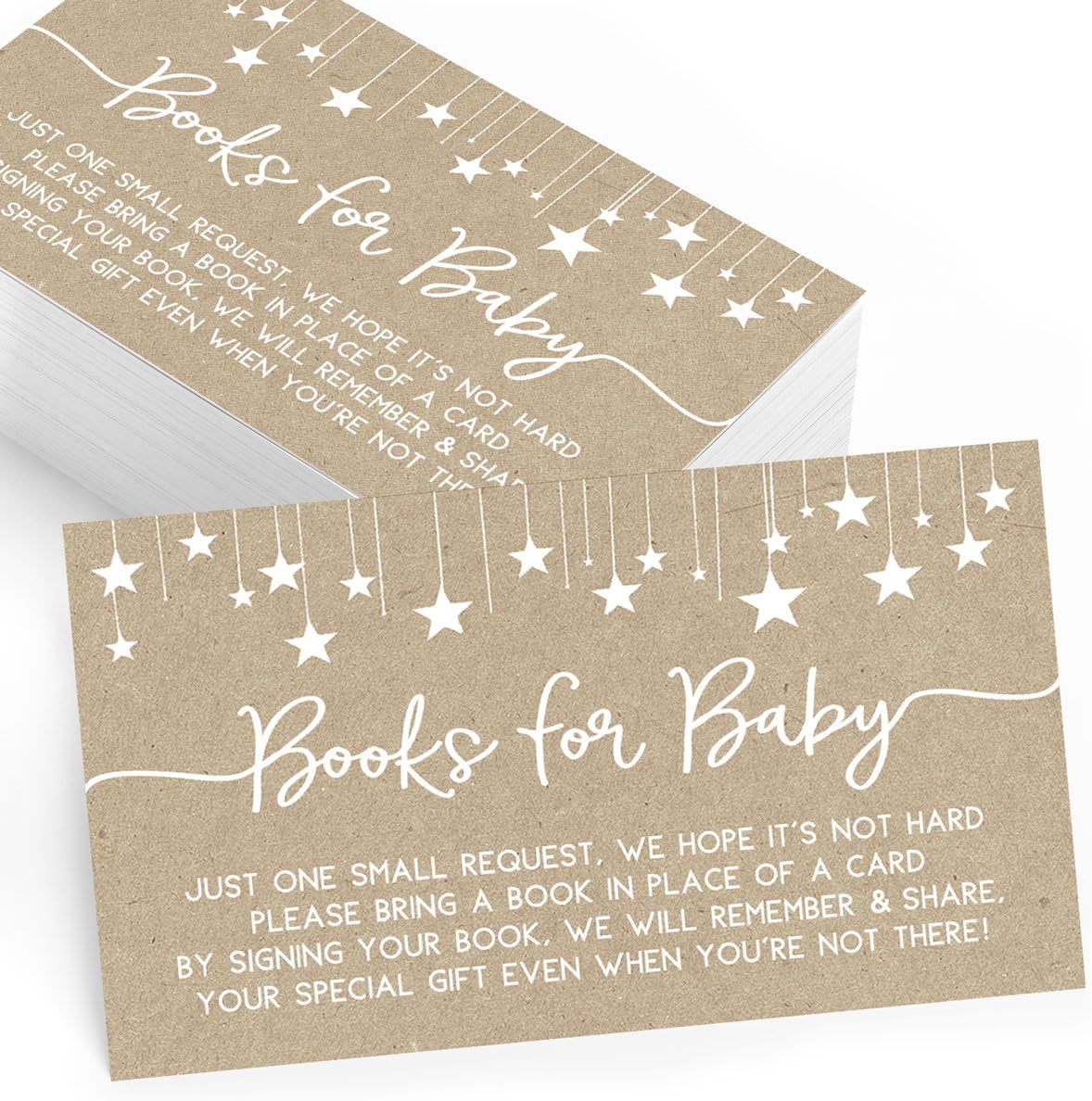 Amazon Com Bring A Book Insert Cards For Baby Shower Set Of 25 Books For Baby Insert Card Baby Shower Games Activities And Ideas Health Personal Care