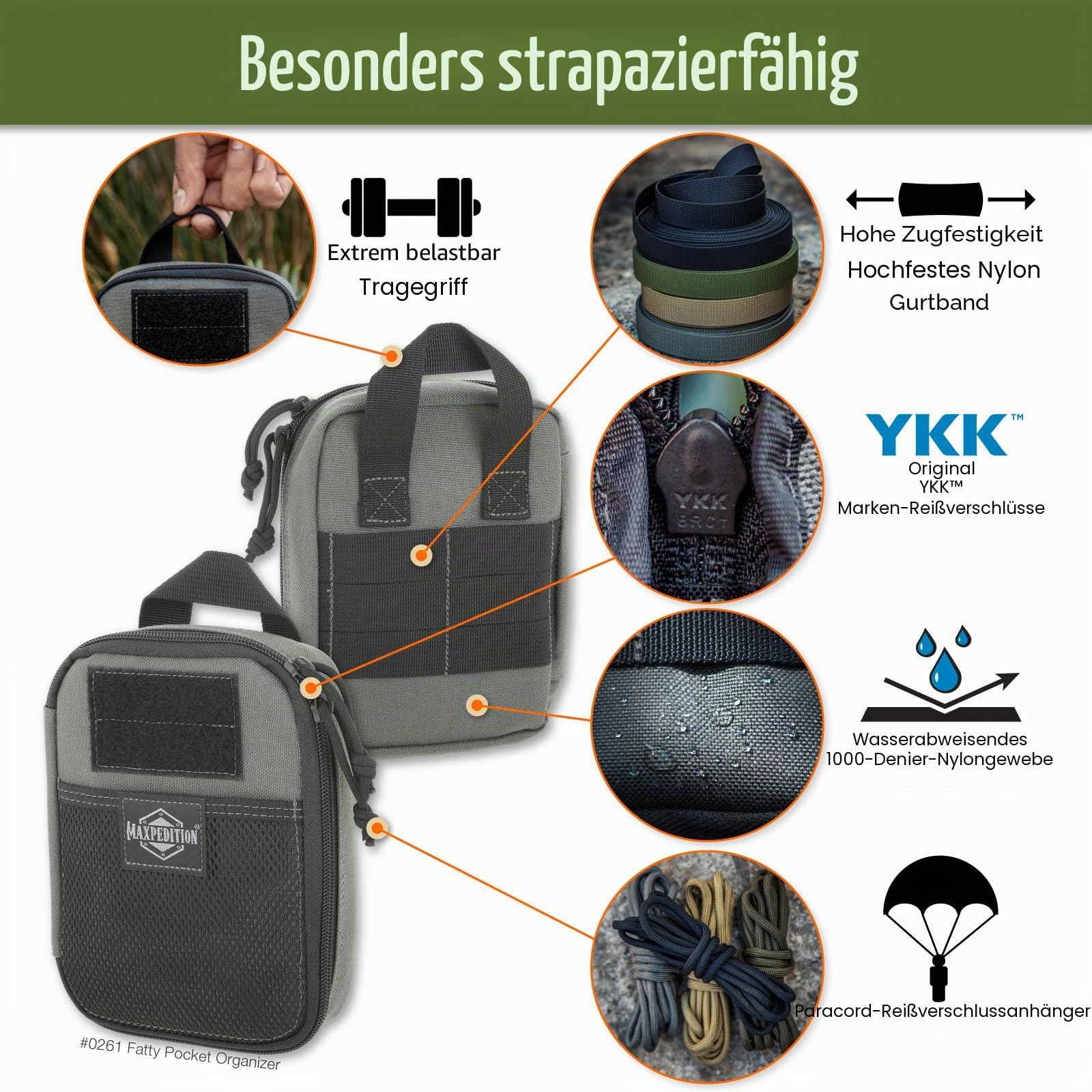 MAXPEDITION Fatty Taschen-Organizer