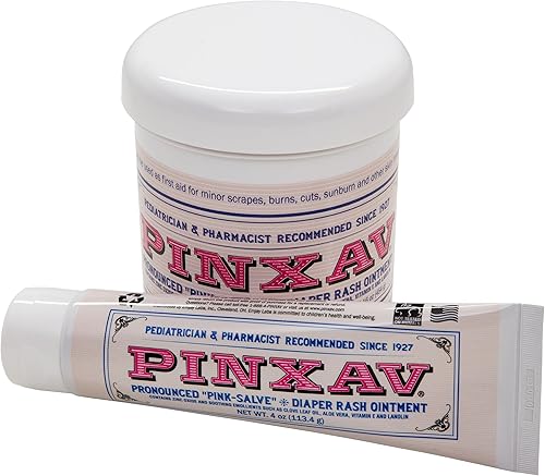 PINXAV Paquete de conveniencia! Un tubo de 4 onzas y un tarro de 16 onzas