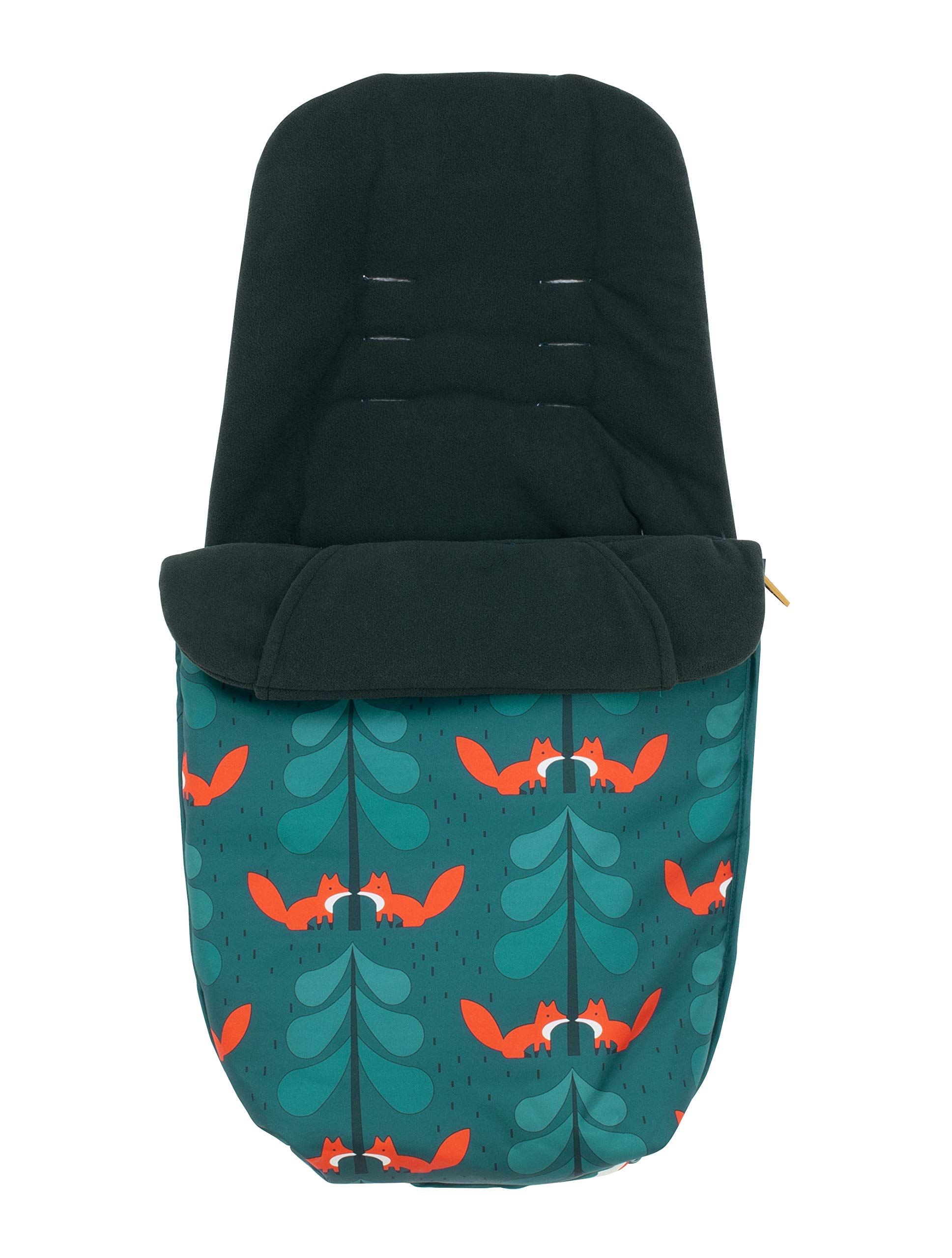 Cosatto Giggle - Paquete de accesorios 2 en 1, bolsa de cambio y saco para todas las estaciones, Fox Friends