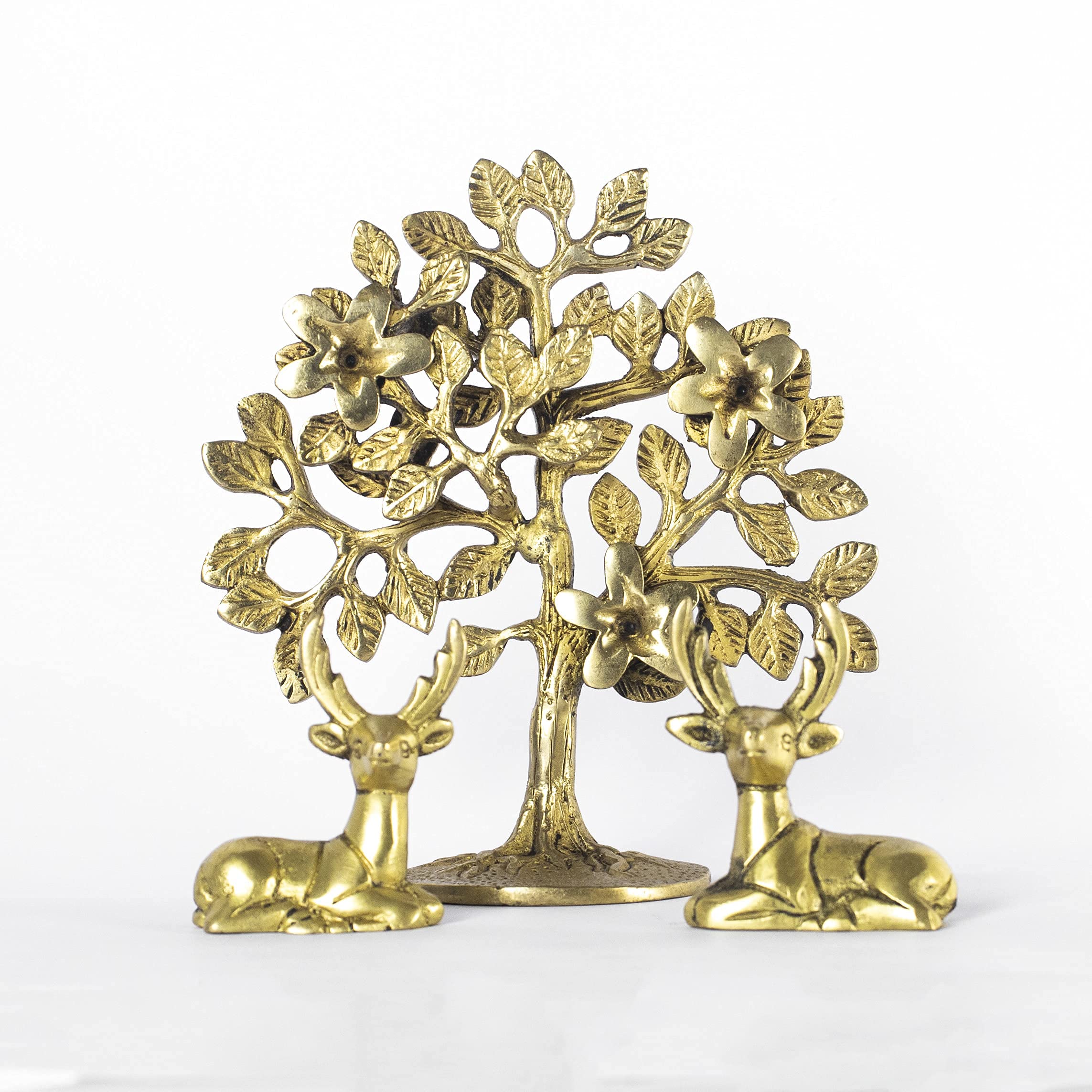 Brass Kalpavriksha Tree - Prosperity & Good Fortune -7 Brass Kalpavriksha Tree - Prosperity & Good Fortune -7