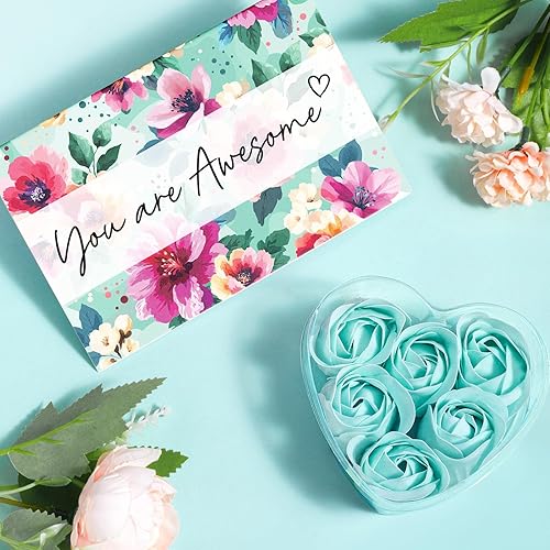 Miniatura 8 de Regalos de cumpleaños para mujeres, regalos de cuidado personal para recuperarse, caja de regalo de spa relajante en el océano, cesta con manta de