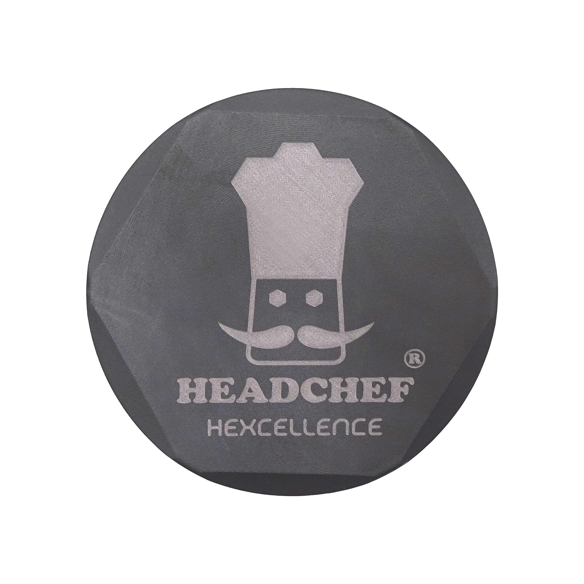 Hexcellence Silk Touch Metal Herb Grinder with Sifter - 4 Piece, 55mm (Grey) - Image 4