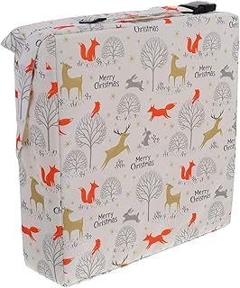 Toddmomy Silla Alta Portátil Asiento Elevador Cojín de Viaje Comedor Cojín de Asiento para Niños Pequeños Bebé Infantil Lavable Silla Gruesa Cojín de Asiento Estilo Alce