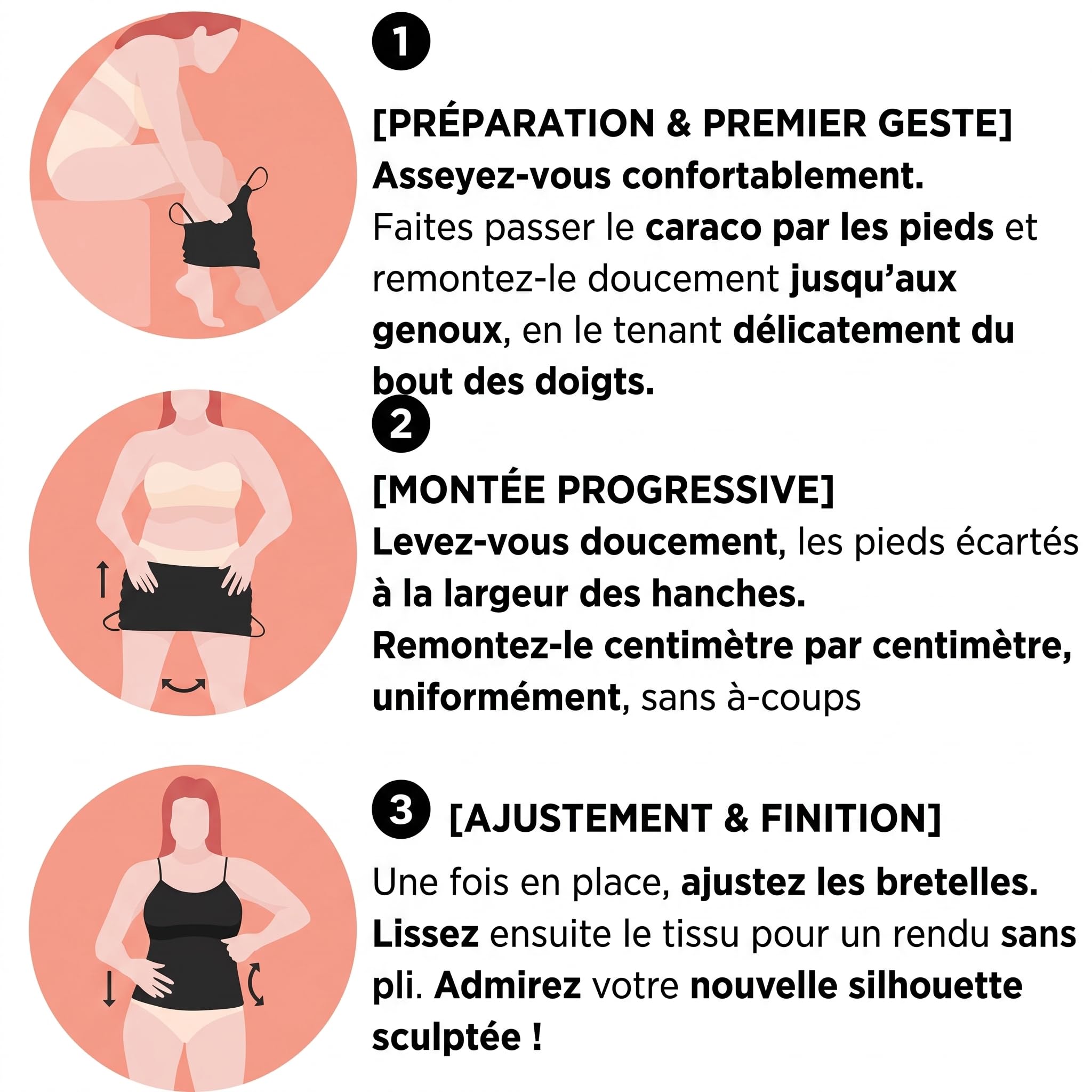 coin féminin Débardeur Amincissant, 2 Débardeur Femme Gainant Sans Couture Top Sculptant avec Soutien Gorge Intégré Bretelles Réglables Effet Ventre Plat Invisible sous Vêtements S-4XL