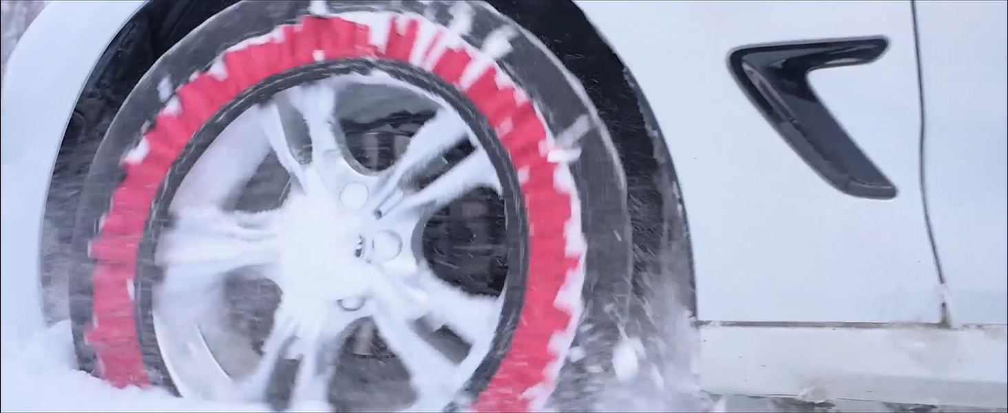 雪さん専用 Amazon | JASIDA スノーソックス 布製 タイヤチェーン 非金属 スノー