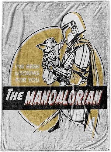 Star Wars The Mandalorian Ive Been Looking for You Manta  Mide 50 x 70 pulgadas  Ropa de cama de forro polar súper suave resistente a la