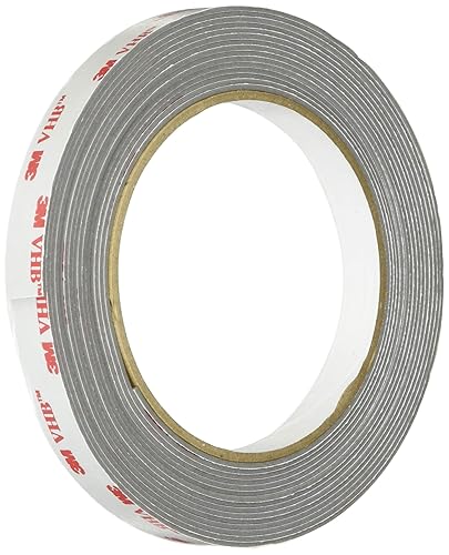 3M Cinta VHB 4941GRY055 Scotch 4941 VHB 12" x 15 pies., Gris