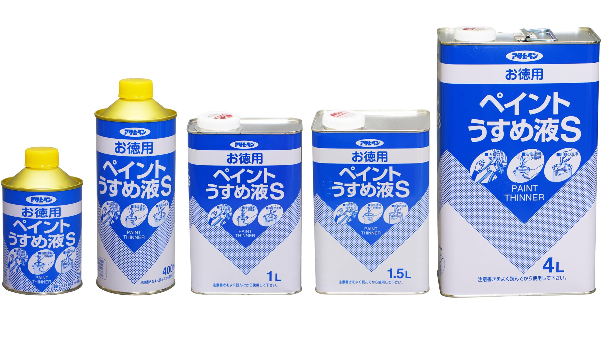 Amazon | アサヒペン お徳用ペイントうすめ液S 220ml 塗料 ペンキ 希釈