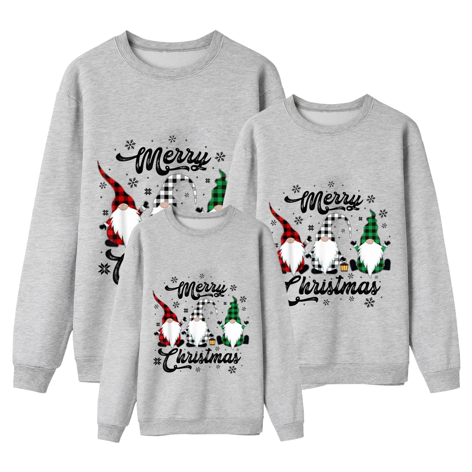 Cokbyavla Matching Family Christmas Sweatshirts,Couples Christmas Sweaters  Matching Family Christmas Costumes Mommy and Me Outfits Baby Girl Christmas