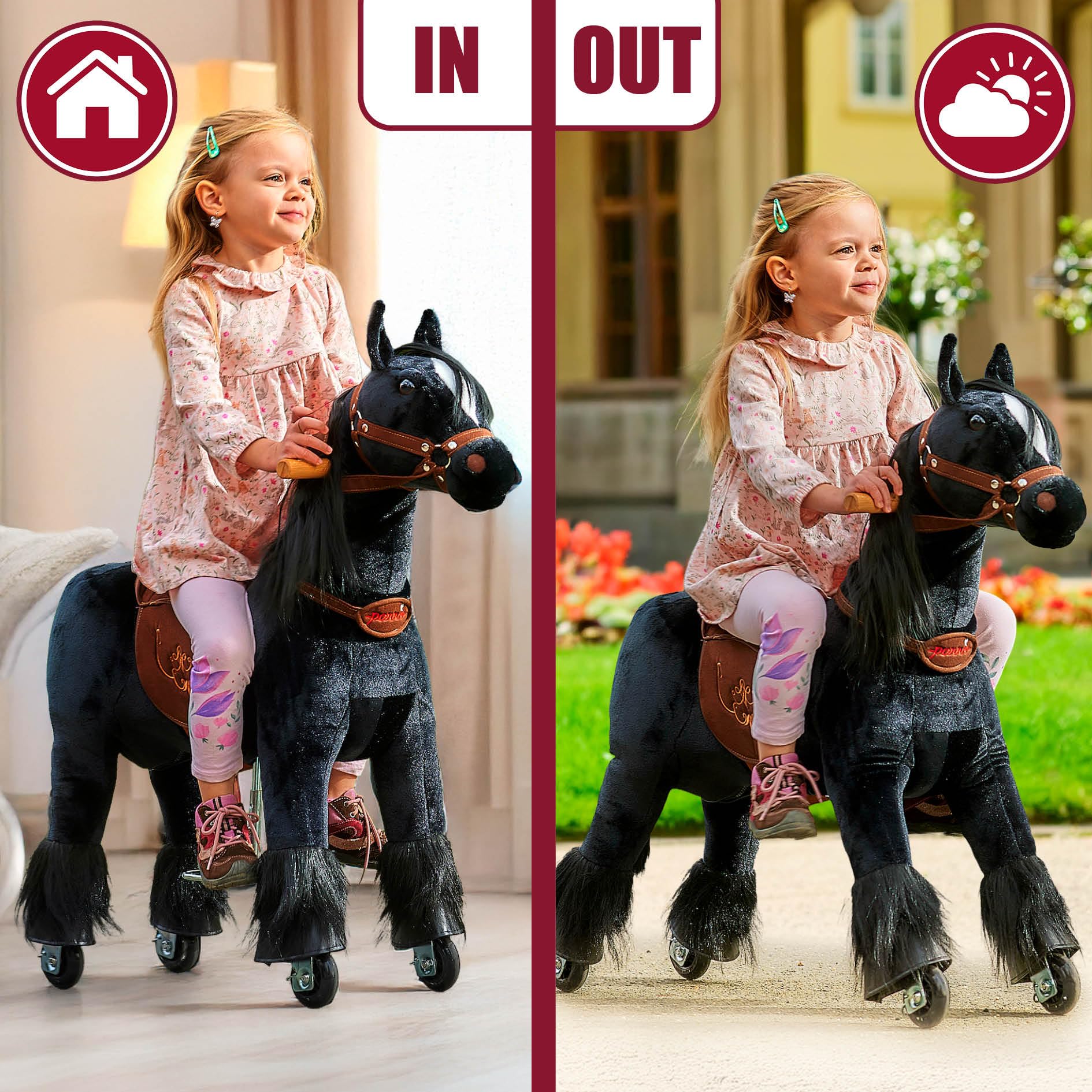 PONNIE Ponnie Ebony S koń jeździecki