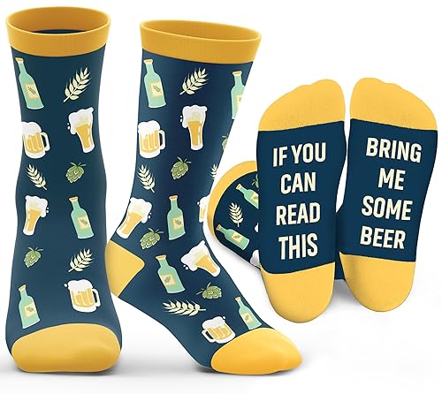 ZAGKOO Funny Dad Socks for Father - Funny Fathers Day