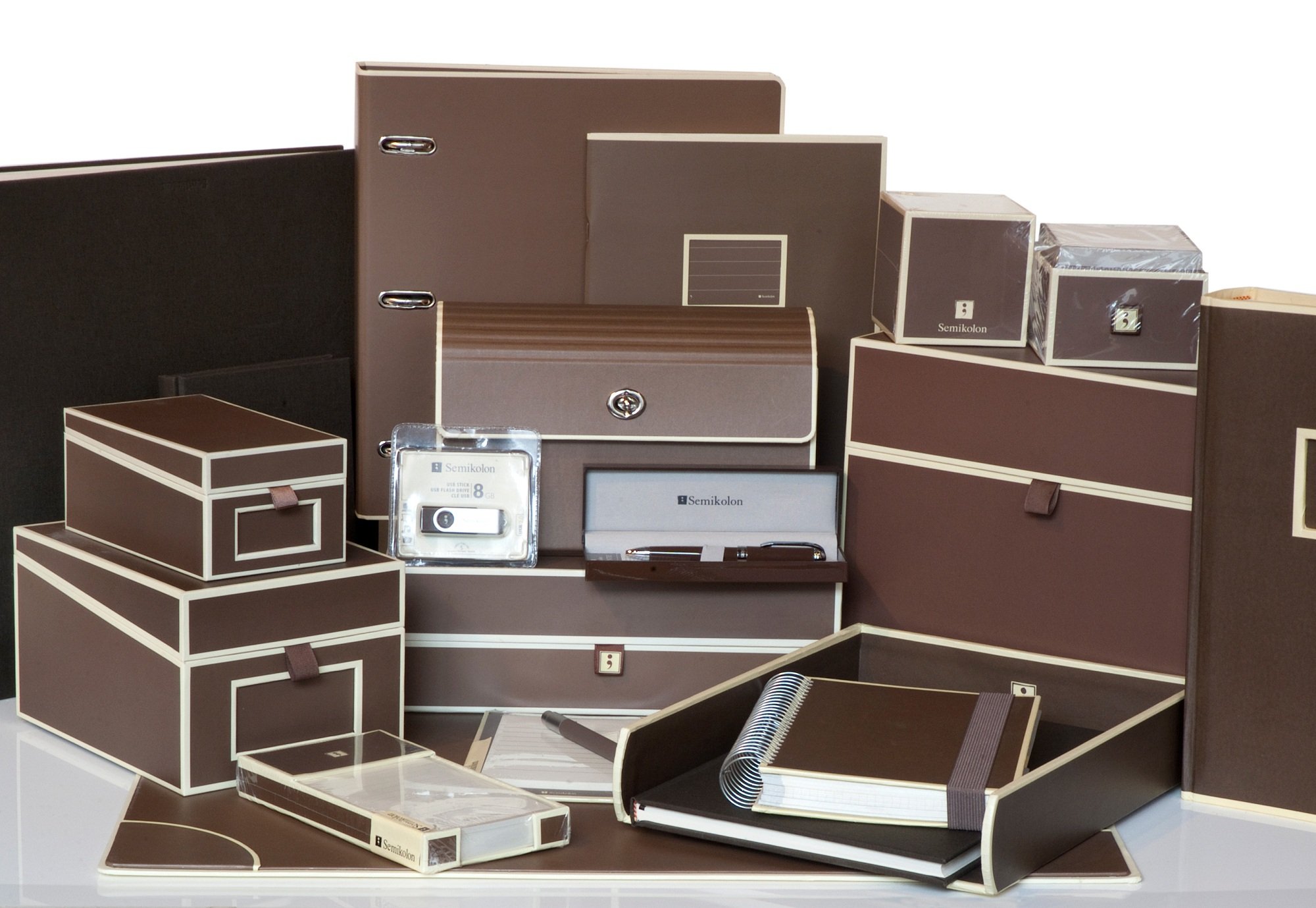 Semikolon Pencil Box, Brown (3570010)