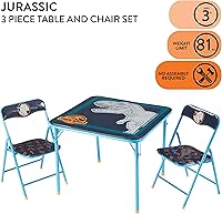 Vista 88 de Idea Nuova Jojo Nickelodeon Siwa - Juego de mesa de 3 piezas con 2 sillas plegables y 1 mesa, a partir de 3 años