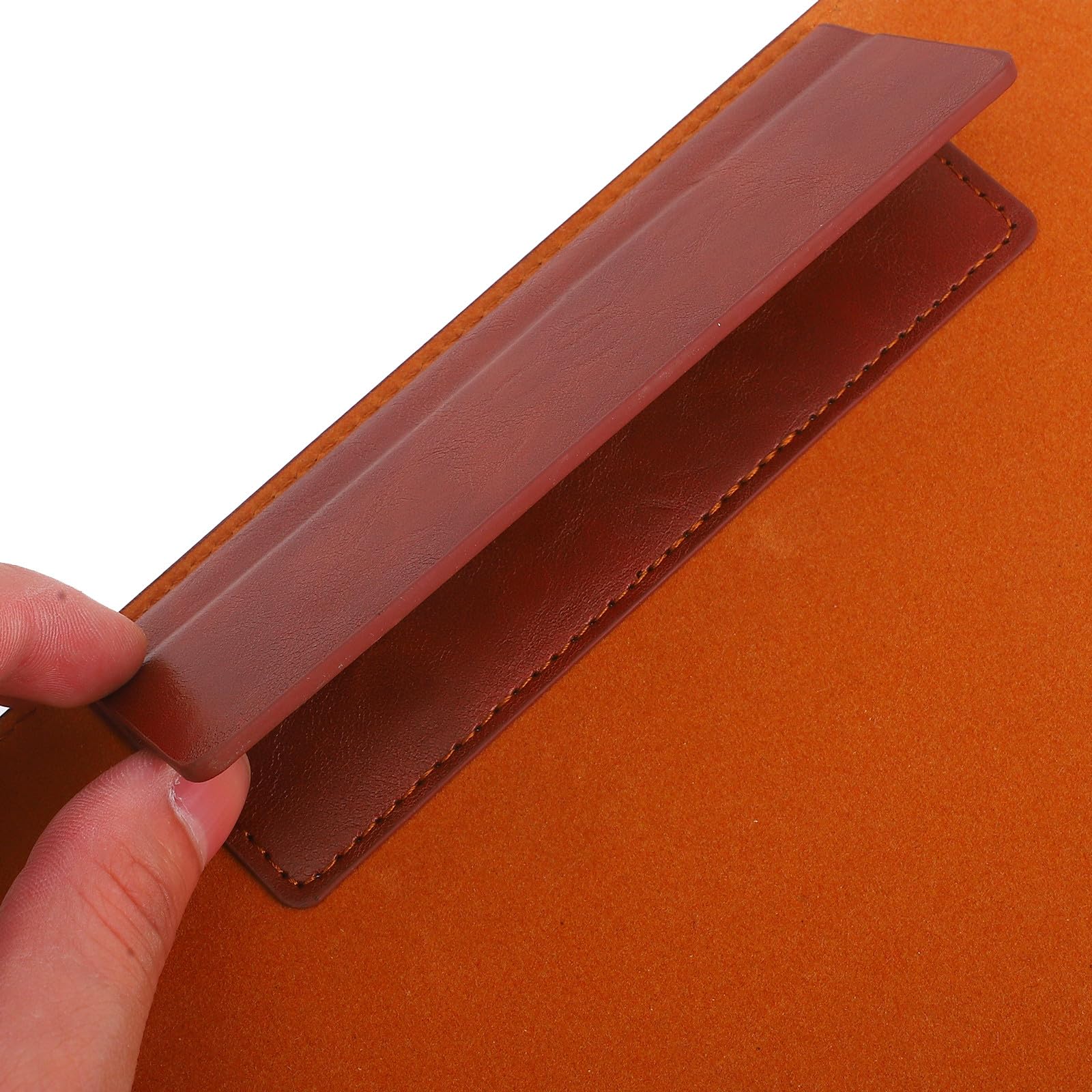 Gatuida Cartella Documenti Marrone in Pu Portablocco Portatile Design Multifunzionale per Ufficio e Studio Organizer Professionale A4