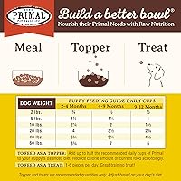 Vista 8 de Primal Comida para Perros Cachorro Liofilizada, Pronto Mini Nuggets; Sirva con Cuchara, Comida Completa y Equilibrada; También Use Como Tapa