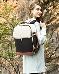 Sac à dos de voyage LOVEVOOK pour femmes comme article personnel approuvé pour le vol, bagages de 40L, sac à dos cabine de 17,3 po pour ordinateur portable