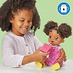 Baby Alive Time for School Baby Doll Set, Back to School Toys for 3 Year Old Girls & Boys & Up, 12 Inch Baby Doll, Black Hair (Amazon Exclusive)