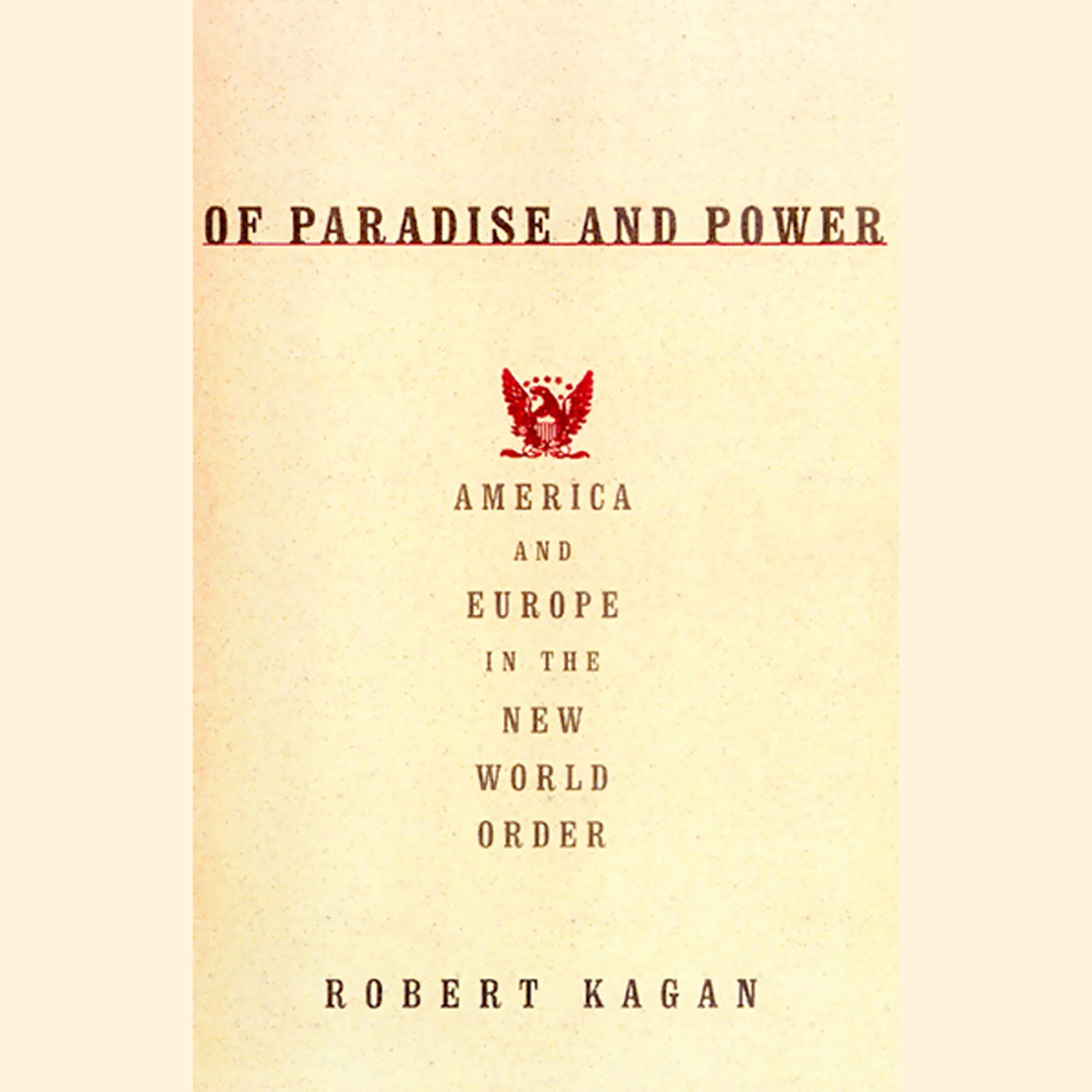 Cover art for Of Paradise and Power