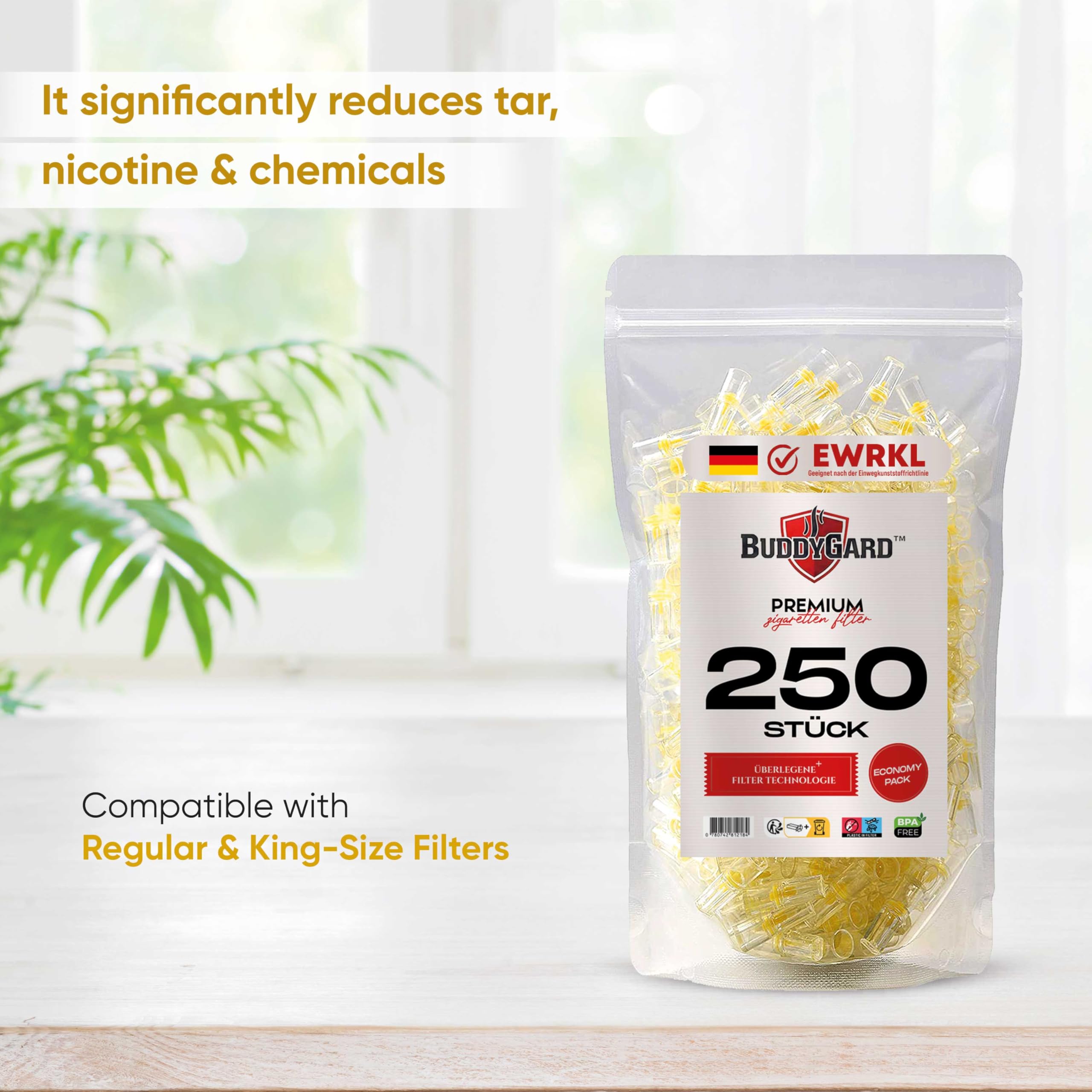 smart filters for cigarettes Amazon.com: BUDDYGARD Cigarette Filters 250 Cigarette Filters That Remove  Tar and Chemicals, Reusable Filter Tips, Tar Blockers, Smart Filters for  Cigarettes Tips, Regular & King Size : Health & Household