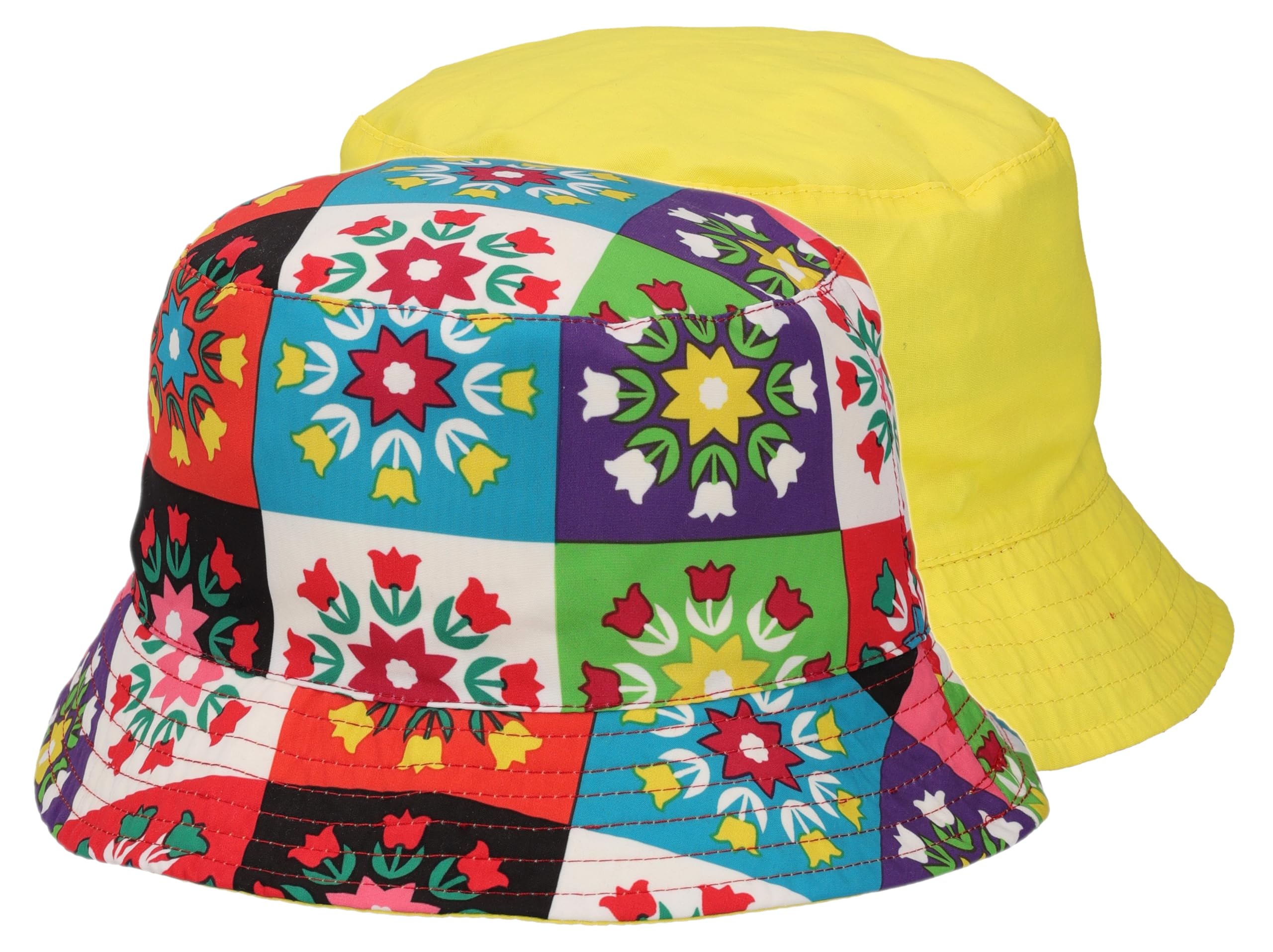 Bucket Hat Cappello Pescatora Reversibile Cotone Estivo Uomo Donna