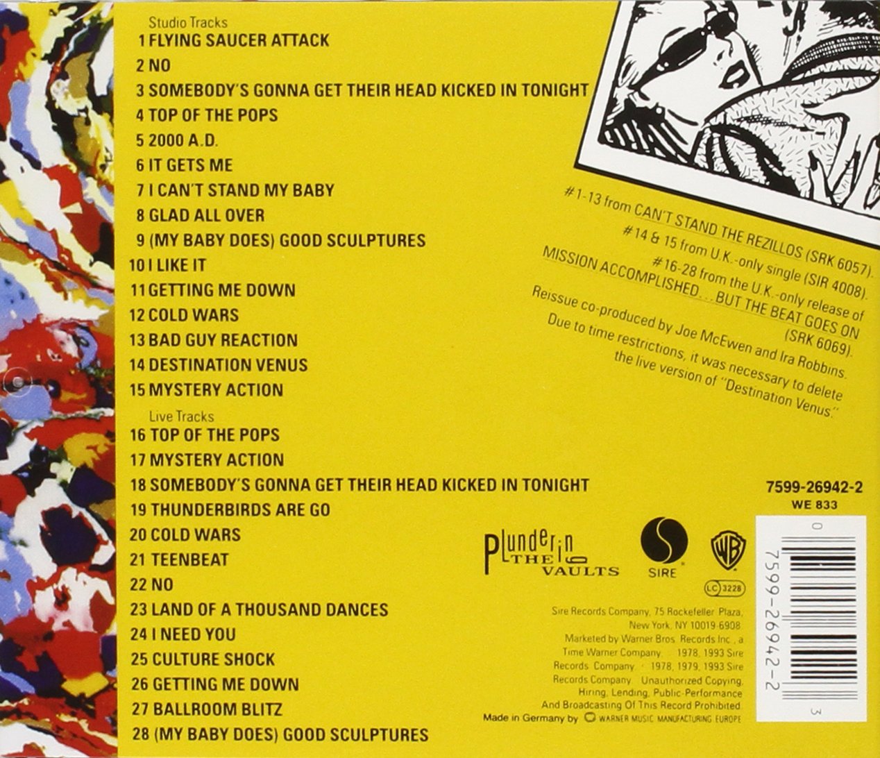 Can't Stand The Rezillos-Alm