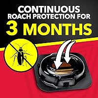 Vista 2 de Raid Cebos pequeños para cucarachas de doble control, además de tapones para huevos, resistentes a los niños, para uso en interiores, matan