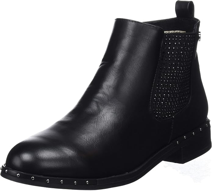 BOTÍN DE Mujer XTI Plano Chelsea' - para: Mujer Color: Negro Talla: 35 :  Amazon.es: Zapatos y complementos