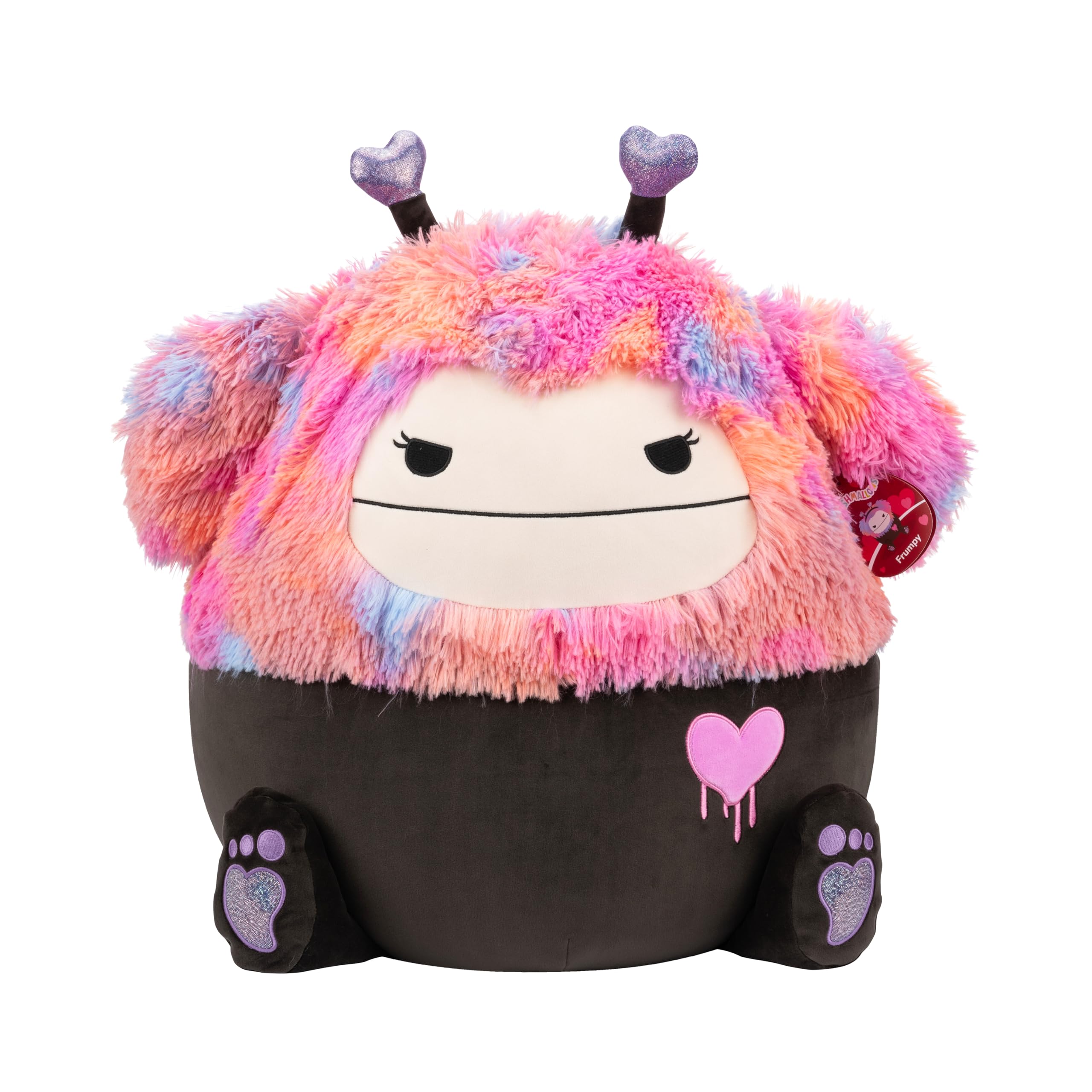 Amazon.com: Squishmallows Original 20in Frumpy The Pink and Black ...